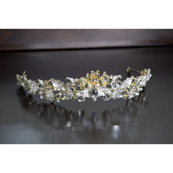 Bridal Headband Crystal, Wedding Headband, Wedding Tiara, Wedding Headpiece - Picture 8 of 10